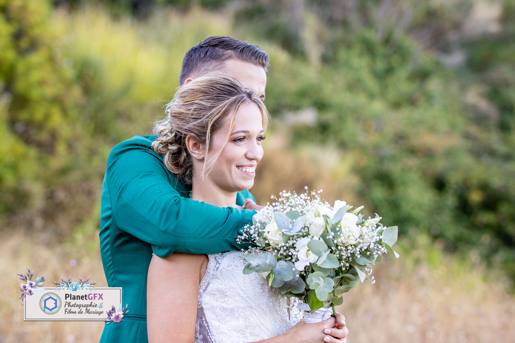 photographe mariage nice parc falicon champetre