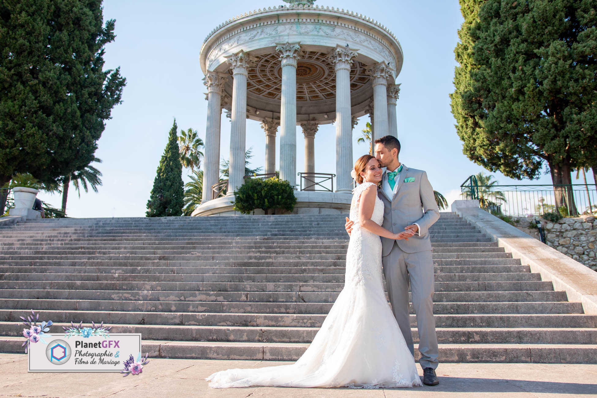 photographe mariage nice parc chambrun